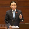 Parlamentarios vietnamitas satisfechos con interpelación del ministro de Recursos Humanos y Medio Ambiente