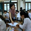 El 99 por ciento de bachilleres de Vietnam se presenta a examen nacional