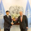 Secretario general de ONU valora cooperación con Vietnam