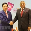Vicepremier vietnamita sostiene encuentros bilaterales al margen de Reunión de Cancilleres de ASEAN