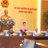 Inauguran XXVI Reunión del Comité Permanente del Parlamento de Vietnam