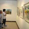 Intercambio cultural y exposición estrechan lazos entre artistas vietnamitas y extranjeros