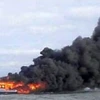 Indonesia reporta 10 muertos tras incendio de un ferry
