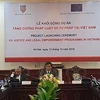 Vietnam coordina con Unión Europea para mejorar sistema legal y jurídico nacional