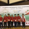 Escolares vietnamitas cosechan medallas de oro en Campeonato Internacional de Matemática