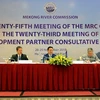 Efectúan en Vietnam reunión 25 del Consejo de Comisión del Río Mekong 