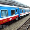 Aumentan fuerte el número de pasajeros que viajan en tren internacional Hanoi-Nanning 