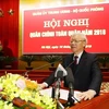 Dirigente de Vietnam insta al Ejército a mantener firme la soberanía nacional 