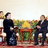 Presidenta parlamentaria vietnamita insta a concluir pronto demarcación fronteriza con Camboya