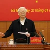 Insta máximo dirigente vietnamita a fortalecer el marco legal anticorrupción 