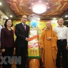 Dirigente de Ciudad Ho Chi Minh felicita a dignatarios religiosos por Tet 