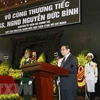 Realizan homenaje póstumo a ex miembro del Buró Político del Partido Comunista de Vietnam 