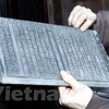 Las planchas xilográficas en la pagoda Vinh Nghiem