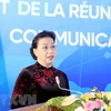 Destaca máxima legisladora vietnamita papel de la Alianza Francófona en la arena internacional 