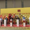 Ba Ria – Vung Tau, Vietnam (VNA) - La corporación vietnamita Hoa Sen exportó unas 15 mil toneladas de chapas de acero, por un valor de más de 11 millo