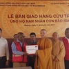 Entrega Sangha Budista de Vietnam artículos de socorro a víctimas de ciclón Idai en Mozambique