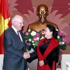Pide presidenta de Asamblea Nacional de Vietnam impulsar nexos parlamentarios con EE.UU. 
