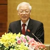 Máximo dirigente político de Vietnam envía agradecimiento al emperador japonés