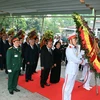Efectúan ceremonia fúnebre en memoria del expresidente Le Duc Anh
