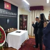 Rinde tributo al expresidente vietnamita Le Duc Anh en Chile