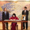 Felicita vicepresidenta de Vietnam al emperador japonés Naruhito por su coronación