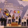 Gana jugador belga Torneo Internacional de Billar Carambola de Ciudad Ho Chi Minh-2019