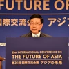 Interviene vicepremier y canciller de Vietnam en Conferencia Internacional sobre Futuro de Asia 