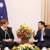 Vicepremier vietnamita recibe a canciller de Australia 