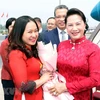 Llega presidenta del Parlamento vietnamita a Beijing 