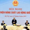 Propone primer ministro vietnamita tareas para elevar la productividad nacional