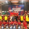 Gana Vietnam medallas de oro en Campeonato Mundial de Jian Zi