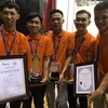 Ocupa equipo de Vietnam tercer lugar en campeonato regional de robots