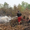  Indonesia cierre aeropuerto y escuelas debido a incendios forestales