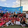 Participan casi mil vietnamitas en campeonato regional de fútbol en Japón