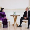 Vicepresidenta vietnamita se reúne con el jefe del Estado de Azerbaiyán
