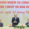Premier de Vietnam exige mejor desempeño para reforzar en 2020 lucha contra delincuencia 