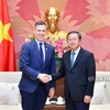 Vicepresidente del Parlamento vietnamita recibe a la delegación estadounidense