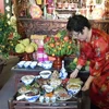 Ofrendas para ancestros en la cultura vietnamita