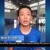 Jugador vietnamita de futsal se suma a campaña de AFC contra el COVID-19 