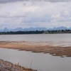 El nivel del agua del Rio Mekong se encuentra debajo de su promedio