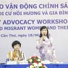 Plantean soluciones de apoyo a la reintegración de mujeres vietnamitas casadas con extranjeros