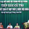 Primer ministro vietnamita sostiene contactos con votantes