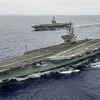 Envía Estados Unidos dos portaaviones al Mar del Este