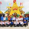 Organizan fiesta del medio otoño para niños en provincia vietnamita de Long An