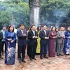 Rinden homenaje a fundador de Thang Long-Ha Noi