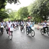 Carrera de bicicletas por Hanoi ayuda a aumentar conciencia sobre protección ambiental