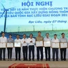 Provincia vietnamita de Bac Lieu por agilizar la construcción de nuevas zonas rurales