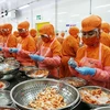 Exportaciones de camarones de Vietnam a Canadá crecen en primeros 10 meses de 2020
