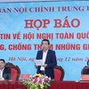 Celebrarán en Hanoi Conferencia nacional de balance de la lucha anticorrupción