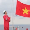 Ceremonia de izamiento de bandera de empresa vietnamita establece récord